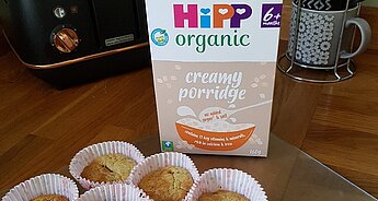 HiPP Organic porridge muffins
