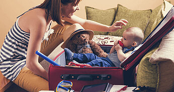 What to take on your baby's first holiday