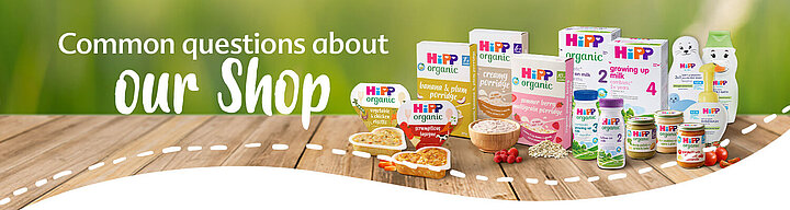 HiPP Shop FAQs