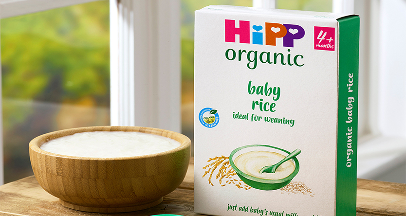 HiPP Organic Baby Rice & Cereals