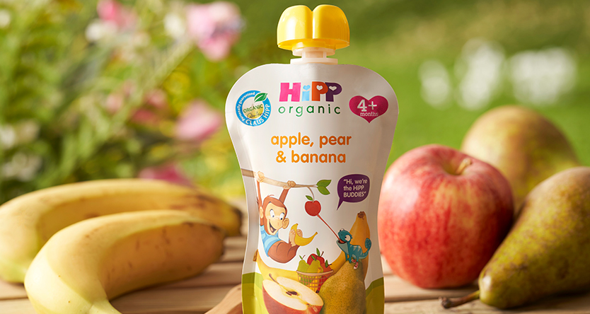 HiPP Organic Baby Fruit Pouches