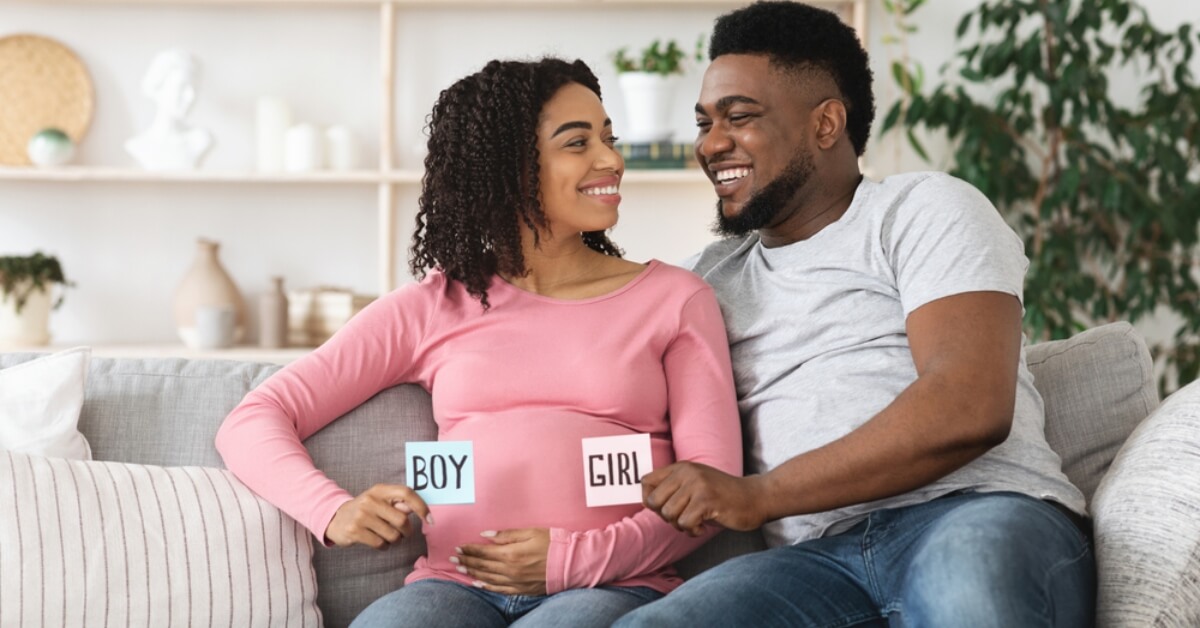 Expecting parents gender reveal